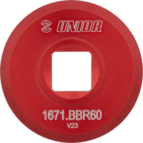 Unior Bike Tools Herramienta de ejes de pedalier 1671.BBR60 - red/universal