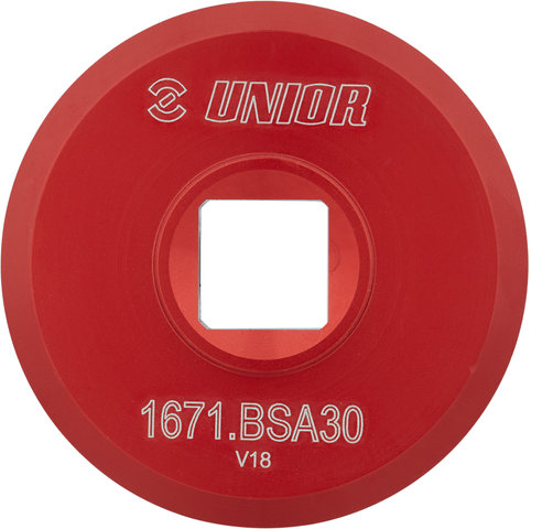 Herramienta de ejes de pedalier 1671.BSA30 - red/universal