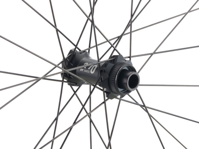 DT Swiss Set de Roues M 1900 SPLINE 30 Disc Center Lock 27,5" - noir/Set de 27,5" (avant 15x100 + arrière 12x142) Shimano