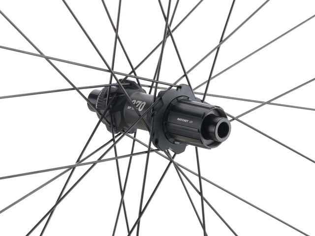 DT Swiss Set de Roues M 1900 SPLINE 30 Disc Center Lock 27,5" - noir/Set de 27,5" (avant 15x100 + arrière 12x142) Shimano