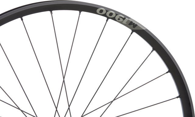 DT Swiss Set de Roues M 1900 SPLINE 30 Disc Center Lock 27,5" - noir/Set de 27,5" (avant 15x100 + arrière 12x142) Shimano