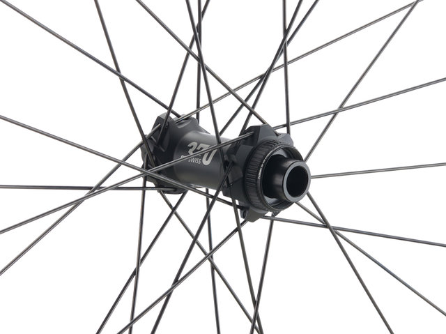 DT Swiss Set de Roues X 1900 SPLINE 25 Disc Center Lock 29" - noir/Set de 29" (avant 15x100 + arrière 12x142) Shimano