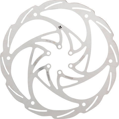 Monolitic 6-Bolt Brake Rotor - silver/203 mm