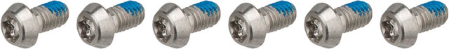Monolitic 6-Bolt Brake Rotor - silver/220 mm