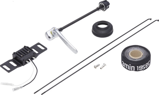 bc basic Rueda Urban Deore Disc Center Lock DT Swiss 533D 28" - negro | 28" RD 9x100 Dynamo