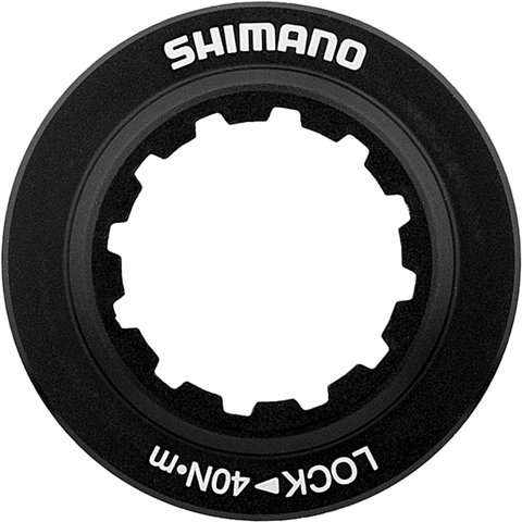 RT-CL900 Center Lock Brake Rotor for Dura-Ace w/ Internal Teeth - black-silver/160 mm