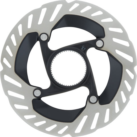 RT-CL900 Center Lock Brake Rotor for Dura-Ace w/ Internal Teeth - black-silver/140 mm