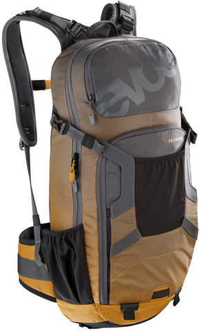 FR Enduro Protector Backpack - carbon-grey loam/16 litres, M/L