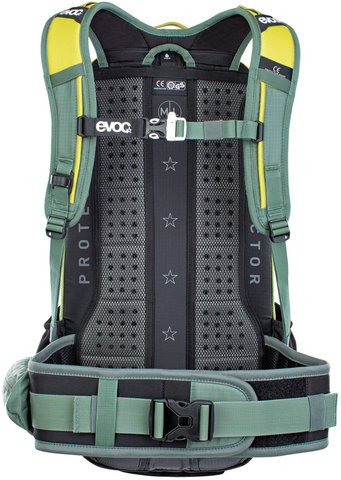 evoc FR Enduro Protektor Rucksack - moss green-olive/16 Liter, M/L