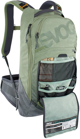 Trail Pro 10 Protector Backpack - light olive-carbon grey/S/M