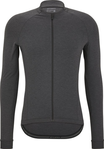 Giro New Road LS Jersey - charcoal heather/M