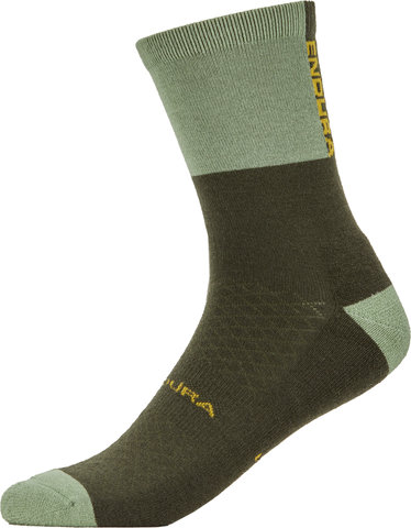 BaaBaa Merino Winter Socks - bottle green/42.5-47