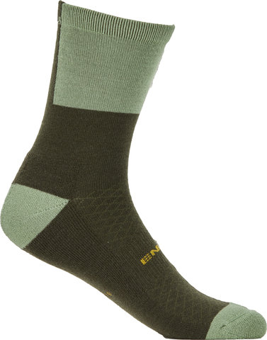 BaaBaa Merino Winter Socks - bottle green/42.5-47