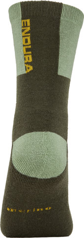 BaaBaa Merino Winter Socks - bottle green/42.5-47
