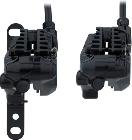 105 v+h Set Scheibenbremse BR-R7170 + Di2 ST-R7170 - schwarz/Satz (VR + HR)
