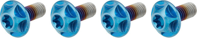 SILCA Titanium Bottle Cage Bolts Torx - blue/T25