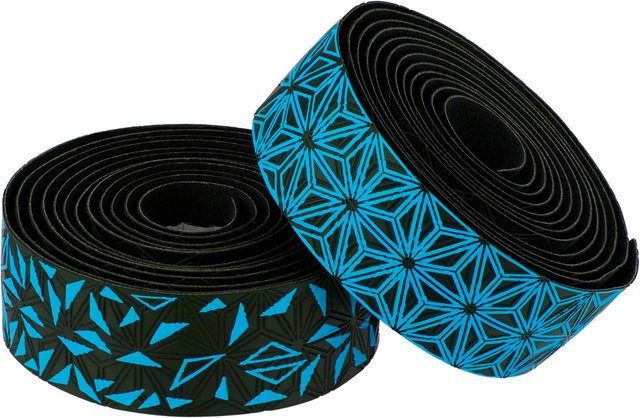 Supacaz Super Sticky Kush Star Fade Handlebar Tape - neon blue/universal