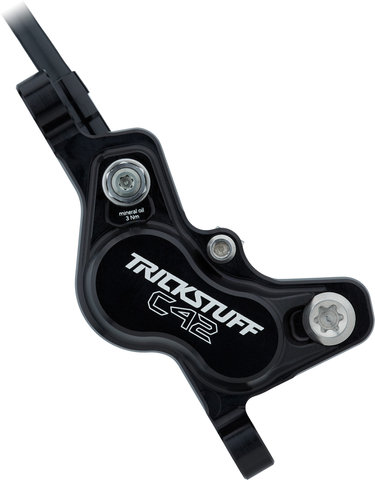 Trickstuff Piccola Carbon HD Front+Rear Disc Brake Set - black/set (front+rear)