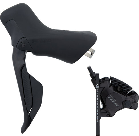 105 BR-R7170 + Di2 ST-R7170 Scheibenbremse - schwarz/VR