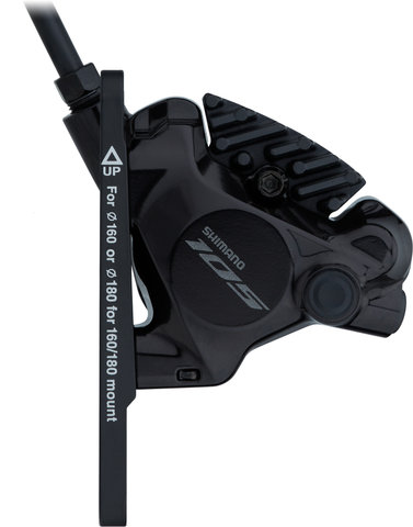 Shimano 105 BR-R7170 + Di2 ST-R7170 Disc Brake - black/front