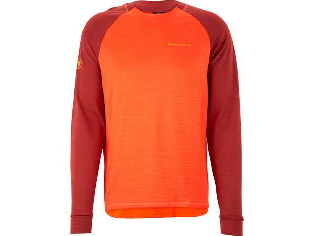 SingleTrack Fleece Trikot - paprika/L
