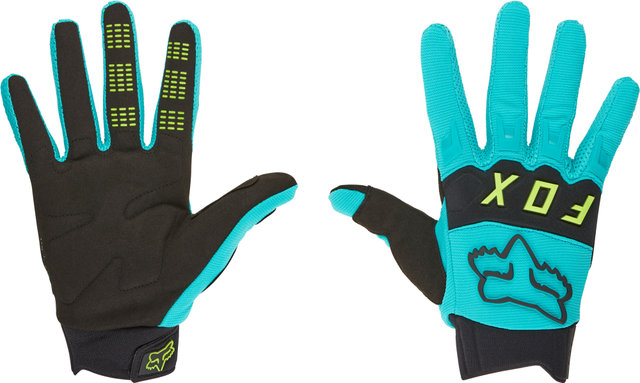 Dirtpaw Full Finger Gloves - teal/M