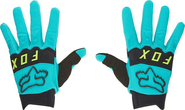 Dirtpaw Full Finger Gloves - teal/M