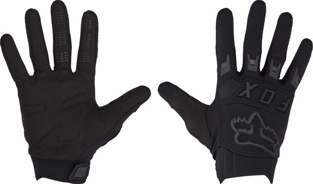 Fox Head Dirtpaw Full Finger Gloves - black-black/M