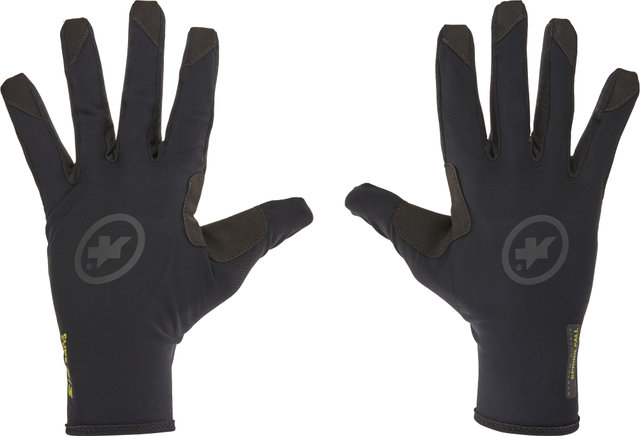 ASSOS Spring Fall Evo Ganzfinger-Handschuhe - black series/M