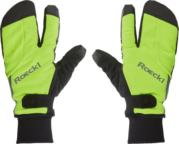 Roeckl Villach 2 Trigger Full Finger Gloves - fluo yellow/8