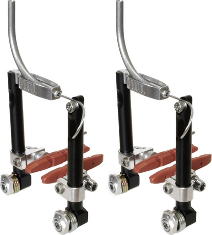 PAUL Motolite V-Brake Long Pull v+h Set Felgenbremse - black/Set