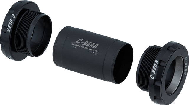 C-BEAR BSA BB386EVO Race Bottom Bracket - black/BSA