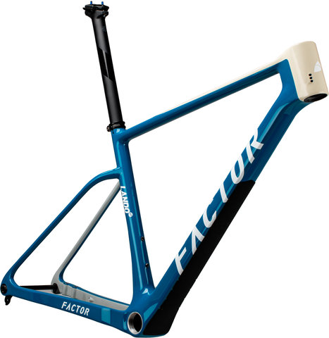 Factor Lando HT 29" Carbon Hardtail Frame - vintage blue/L