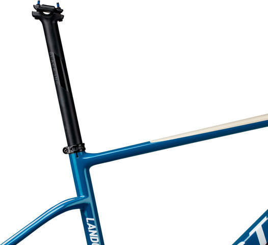 Factor Cadre en Carbone Lando HT 29" Hardtail - vintage blue/L