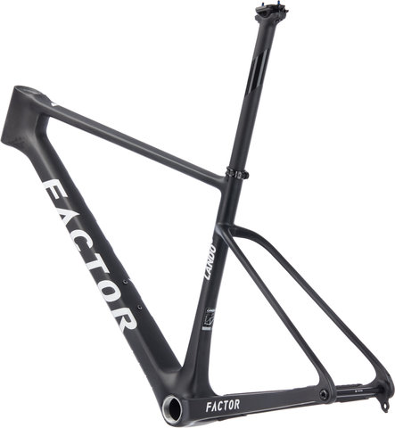 Lando HT 29" Carbon Hardtail Rahmen - naked carbon/L