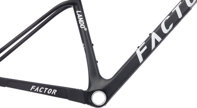 Factor Lando HT 29" Carbon Hardtail Rahmen - naked carbon/L