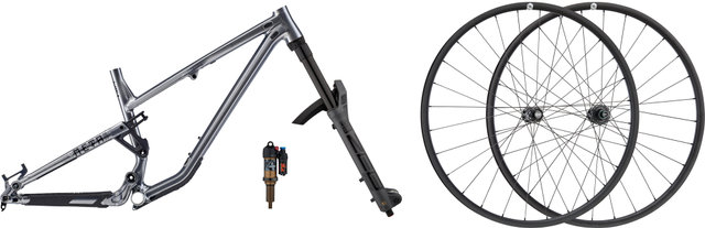 Meta TR 29" Rolling Chassis - gun metal/S / Shimano Micro Spline