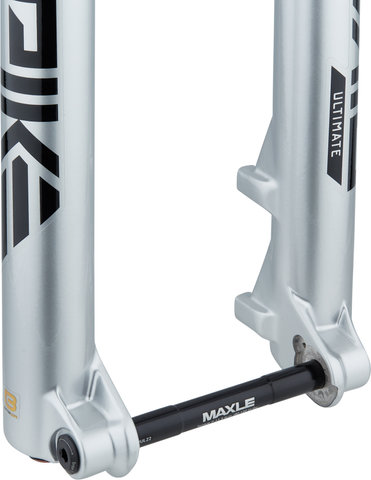 RockShox Pike Ultimate RC2 DebonAir+ Boost 27.5" Suspension Fork - gloss silver/120 mm / 1.5 tapered / 15 x 110 mm / 44 mm