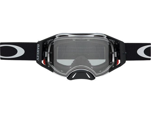 Máscara Goggle Airbrake MX - tuff blocks black-gunmetal/clear