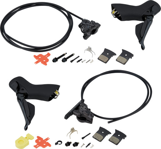 Set de frenos de disco Dura-Ace d+t BR-R9270 + Di2 ST-R9270 - negro/set (RD + RT)