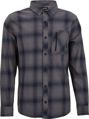 Gamut Stretch Flannel Hemd - dark grey/M