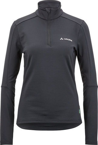 VAUDE Womens Livigno Halfzip II Fleecepullover - black/38