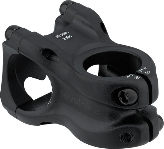 LEVELNINE Potencia MTB 31.8 - black stealth/40 mm 6°