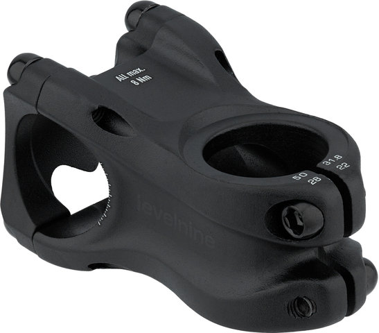 LEVELNINE Potence MTB 31,8 - black stealth/50 mm 6°