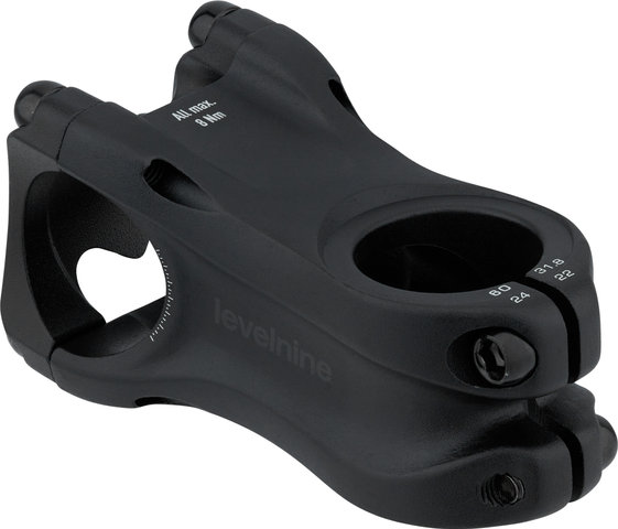 LEVELNINE MTB 31.8 Stem - black stealth/60 mm 6°