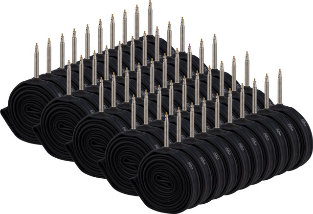 Continental Cámara de aire Race 28 embalaje taller - 50 unidades - universal/20-622 a 25-630/Válvula Presta (SV)/20-25 x 622-630 Presta 42 mm/42 