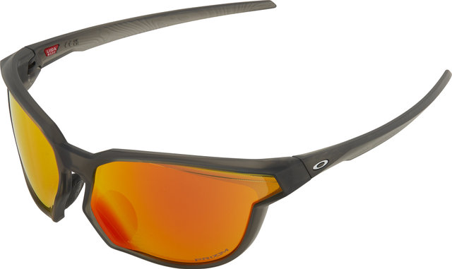 Kaast Sunglasses - matte grey smoke/prizm ruby