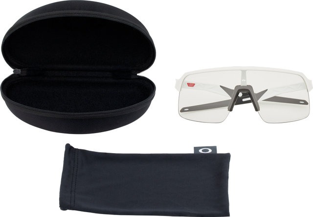 Sutro Lite Photochromic Sunglasses - matte white/clear to black iridium photochromic