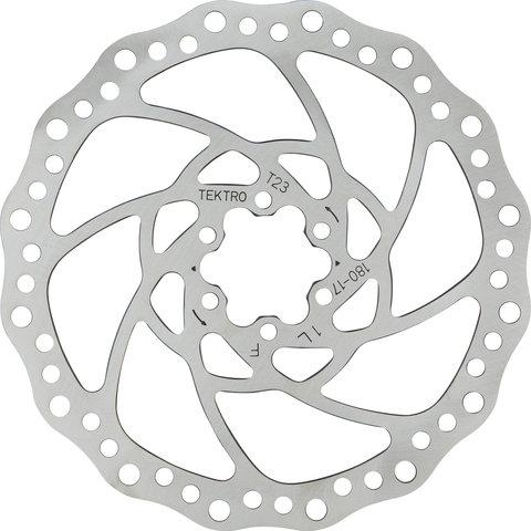 Tektro TR-17 6-bolt Brake Rotor for E-bikes - silver/180 mm