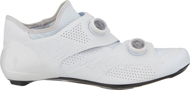 S-Works Ares Rennradschuhe - white/43